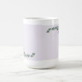 シンプルな花 コーヒーマグカップ (中央)