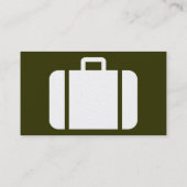 シンプルな荷物 名刺 (裏面)