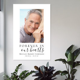 シンプルな葬儀用歓迎看板（お別れの会用） ポスター