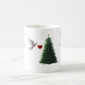 シンプルな言葉のクリスマスマグ コーヒーマグカップ (中央)