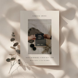 シンプルな超音波写真 新しい赤ちゃんの妊娠 案内状