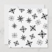 シンプルな雪の結晶 クリスマス (正面)