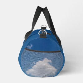 シンプルな雲 ダッフルバッグ