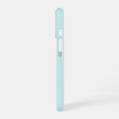 シンプルな青いケース iPhone 16ケース (左側面)