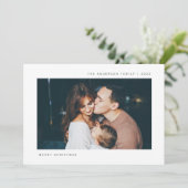 シンプルな願い | ミニマルな2枚の写真 シーズンカード (スタンド正面)