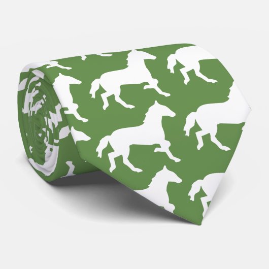 シンプルな馬 ネクタイ (ロール)