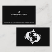 シンプルな魚類 名刺 (正面/裏面)