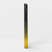 シンプルな黒とゴールドのiPhone 7 カバー (裏面/左)