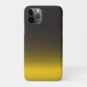 シンプルな黒とゴールドのiPhone 7 カバー