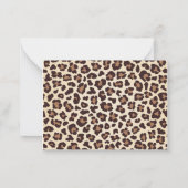 シンプルな黒の父の日カード ノートカード (裏面)