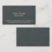 シンプルな黒板の背景のシェフの名刺 名刺 (正面/裏面)