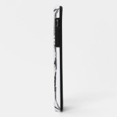 シンプルな黒白のバセットハウンドの仔犬の目 Case-Mate iPhoneケース (裏面/左)