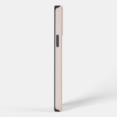 シンプルな3Dデイジーと"Love Yourself"の茎 iPhoneケース (右側面)