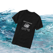 シンプルな40周年記念アラスカクルーズの名入れ Tシャツ