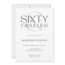 シンプルな60歳の誕生日パーティー