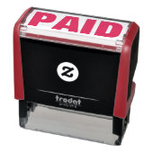 シンプルな「有料」ゴム印 セルフインキングスタンプ (商品)