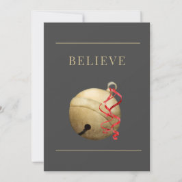 シンプルなBELIEVEとジングルベルのクリスマス