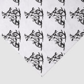 シンプルなMotorcrossのバイクおよびライダー 薄葉紙 (詳細)