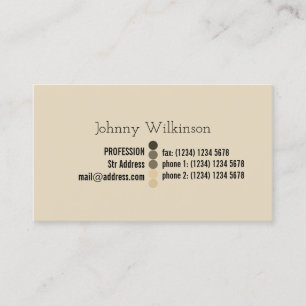 シンプルなprofessinalの最小主義の一見 名刺