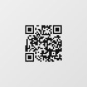 シンプルなQRコード インスタグラムでフォローしよう ウィンドウサイン (シート)