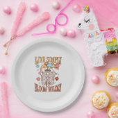 シンプルに生きる、開花 ペーパープレート (パーティー)