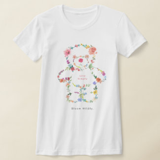 シンプルに生きる、開花、私を溶かす – 穏やかなレミ Tシャツ