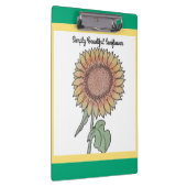 シンプルに美しいひまわり クリップボード (右)