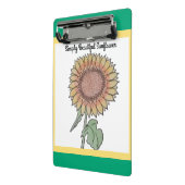 シンプルに美しいひまわり ミニクリップボード (アングル2)