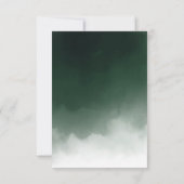 シンプルに美しい結婚式RSVP 出欠カード (裏面)