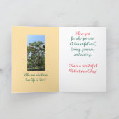 シンプルに、喜びに満ちて、カラフルに。バレンタインカード カード (内部)