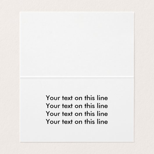 シンプルのこんにちはテーマ 名刺 (内部フラット)