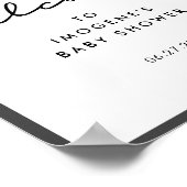 シンプルのシャワーへようこそ ポスター (角)