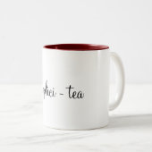 シンプルのマグ ツートーンマグカップ (正面右)