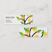 シンプルの名刺 スキニー名刺 (正面/裏面)