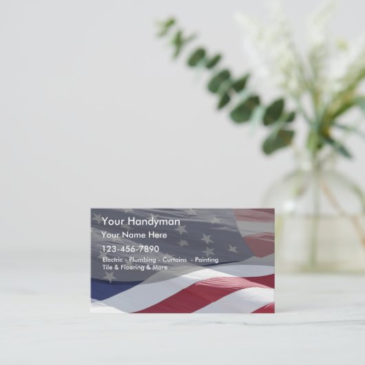 シンプルの名刺 名刺 (スタンド正面)