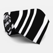 シンプルの対角線パタストライプーン ネクタイ (ロール)