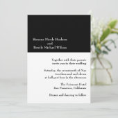 シンプルの招待状 招待状 (スタンド正面)