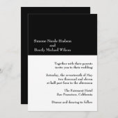 シンプルの招待状 招待状 (正面/裏面)