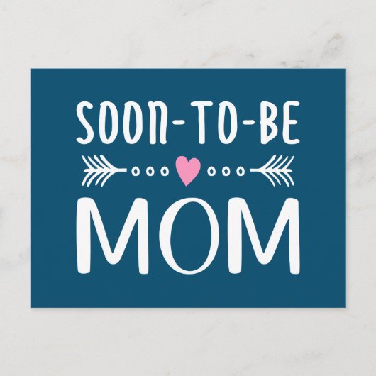 シンプルの母の日 |はがき ポストカード (正面)