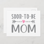 シンプルの母の日 |はがき ポストカード (正面/裏面)