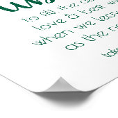 シンプルの気泡 | ハンターエメラルドパーティーイベント ポスター (角)