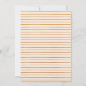 シンプルの水の色こ来この息子の赤ちゃんシャワー 招待状 (裏面)