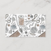 シンプルの水色 名刺 (裏面)