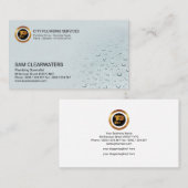 シンプルの澄んな水は配管の建築業者を落とします 名刺 (正面/裏面)