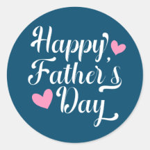 シンプルの父の日の書道|ステッカー
