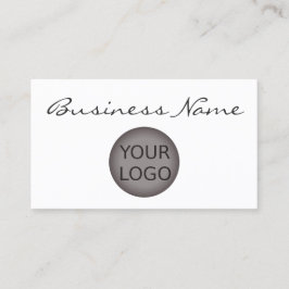 シンプルの白カスタム色のロゴと全業界の色 名刺