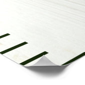 シンプルの白木の成長図を超える ポスター (角)