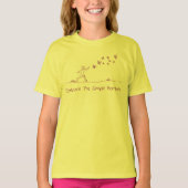 シンプルの瞬間を受け入れ遊る – 子供の外 Tシャツ (正面)