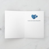 シンプルの種類折りカード シーズンカード (内部)