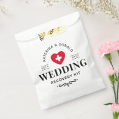 シンプルの結婚二日酔い回復キットの好意バッグ フェイバーバッグ (封をした状態)